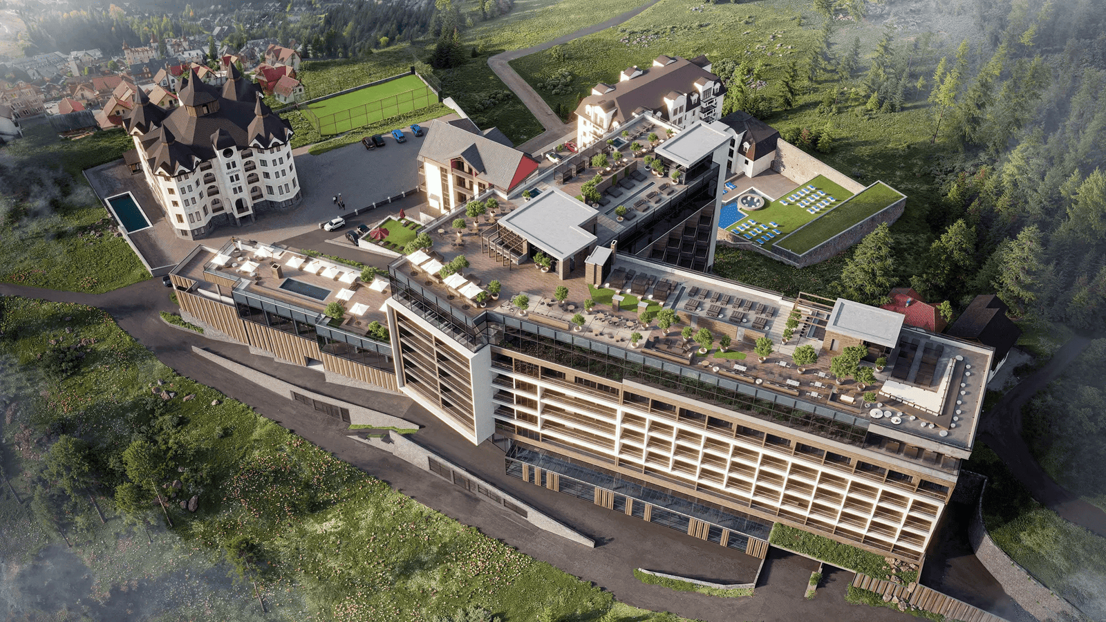 Grand Spa Resort And Conference — готельний комплекс, вигляд 2