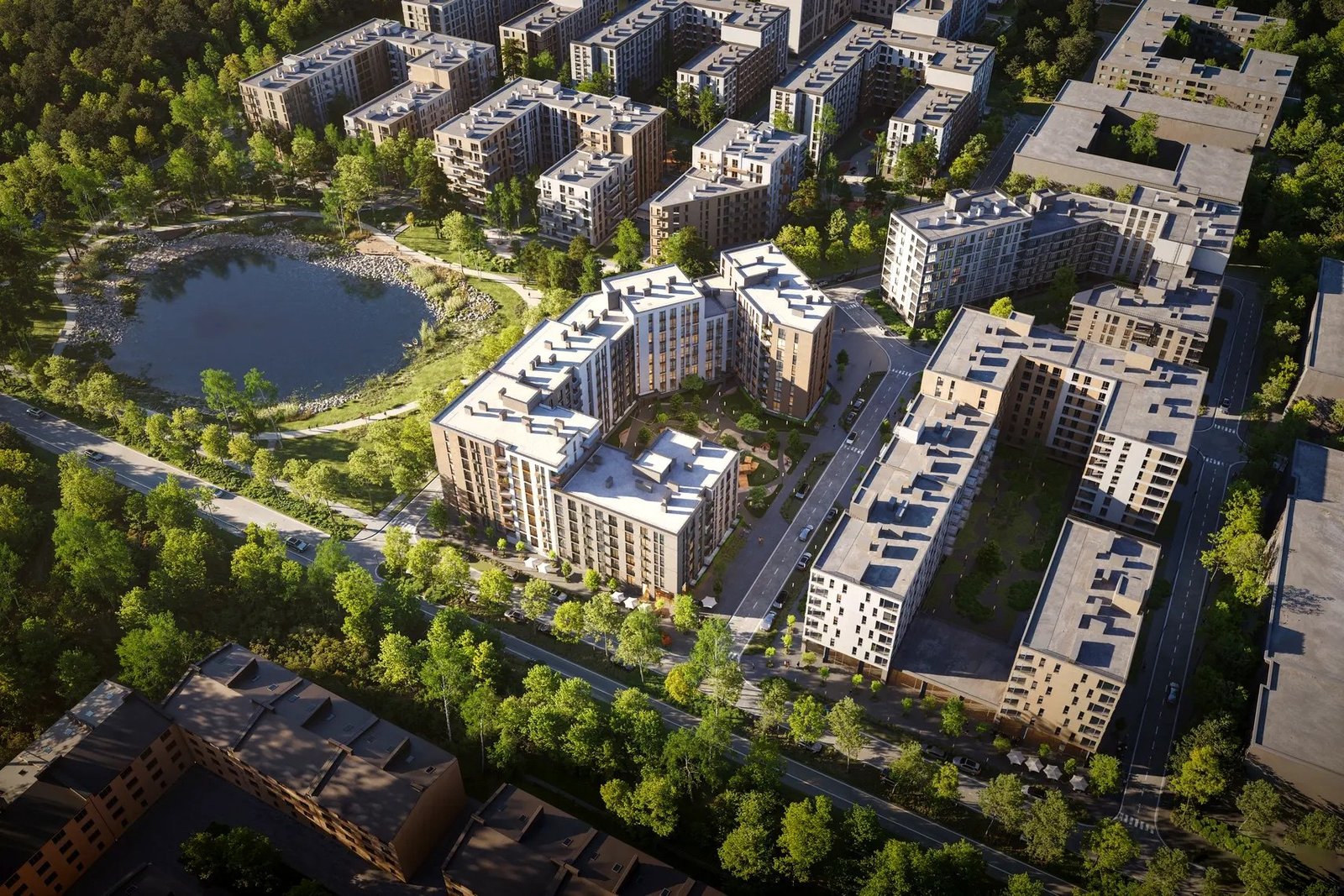 Avalon Holiday — житловий комплекс, візуалізація проєкту