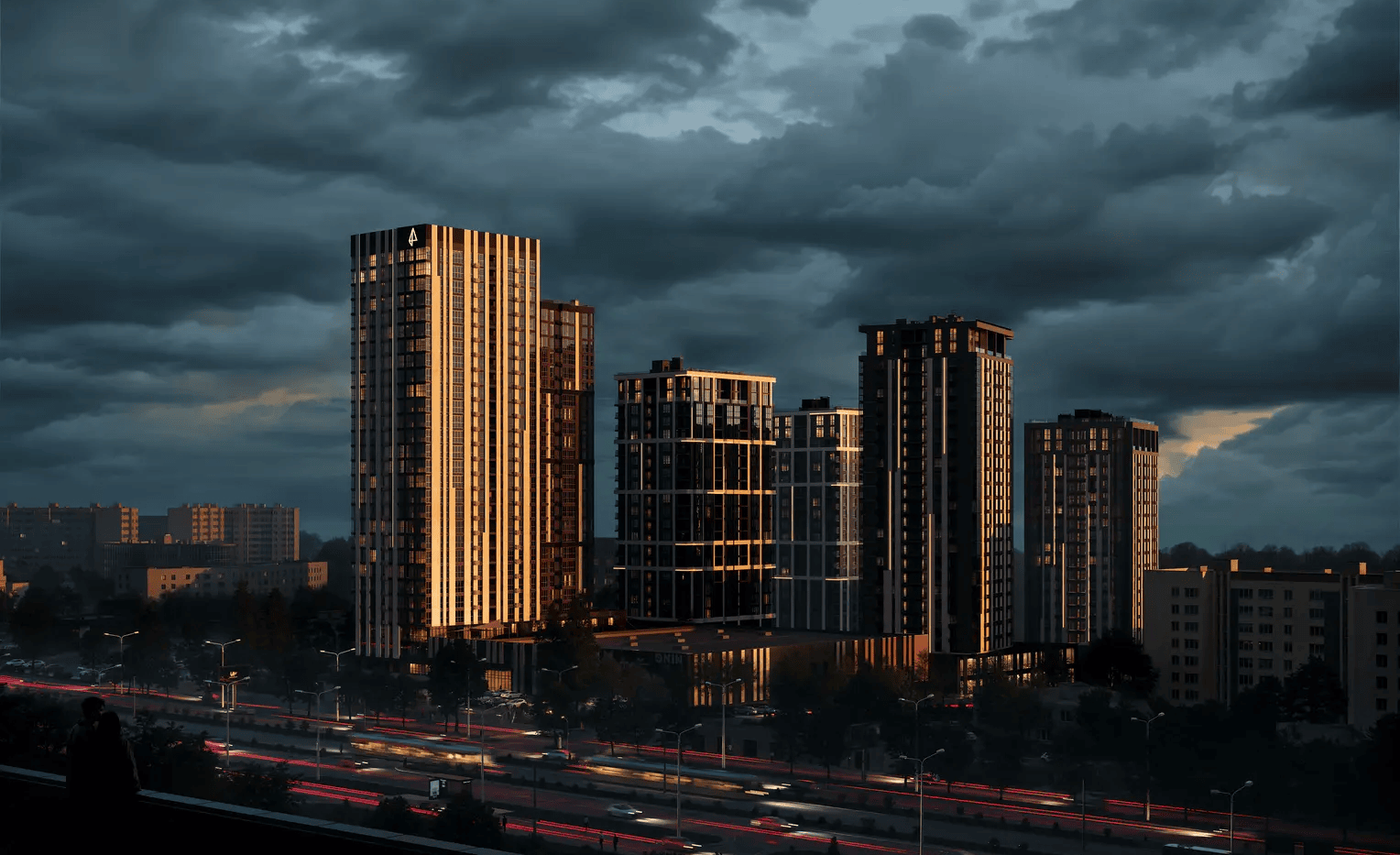 Avalon UP — житловий комплекс, візуалізація проєкту