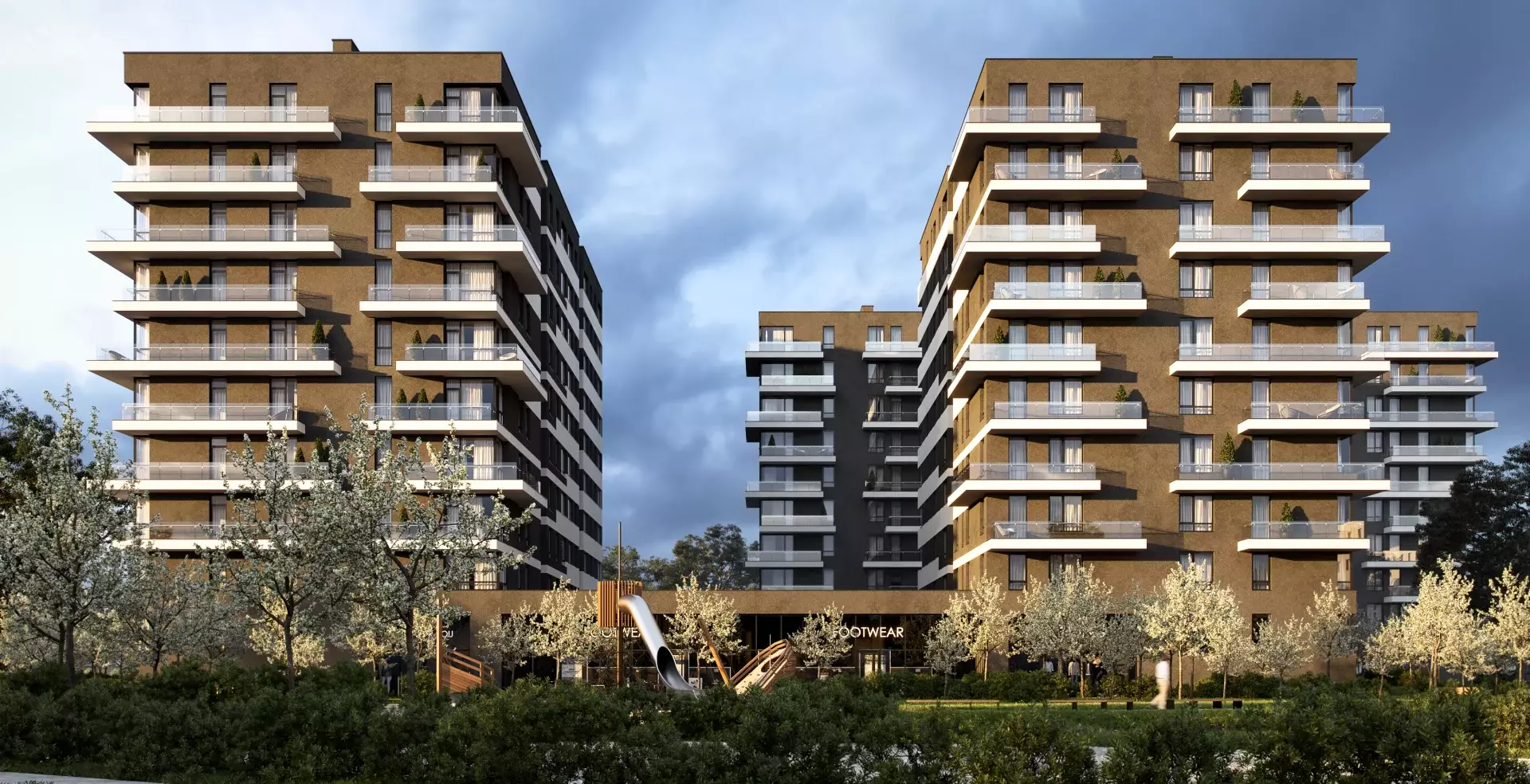 ЖК Avalon Flex — житловий комплекс, візуалізація проєкту