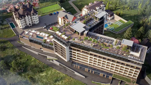Grand Spa Resort And Conference — готельний комплекс, візуалізація проєкту