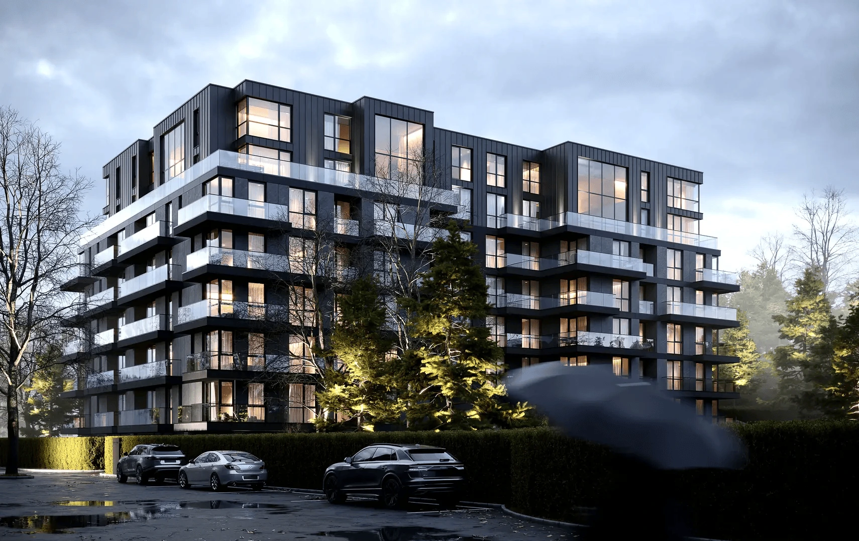 Avalon Prime – residential complex, project visualisation