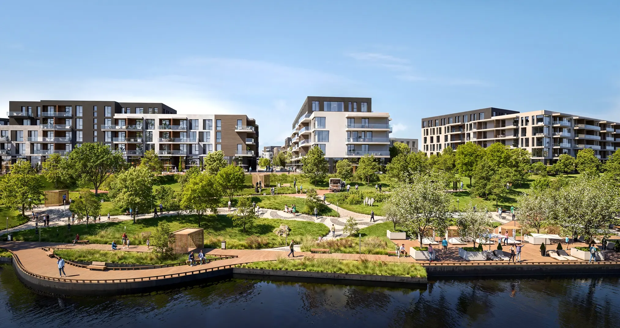 Central Park – residential complex, view 2