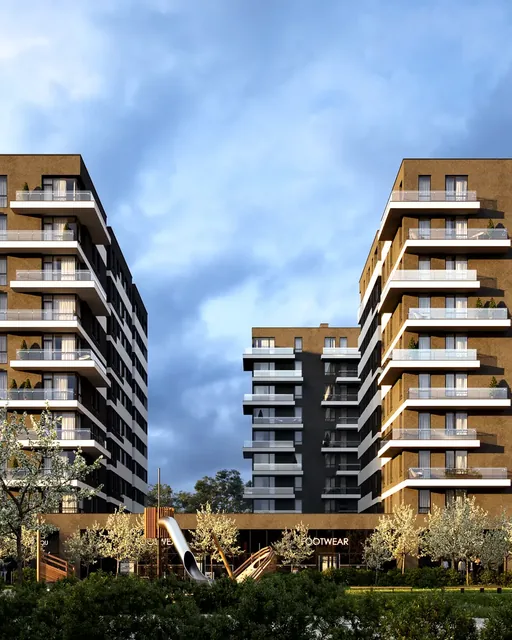 AVALON FLEX – residential complex, project visualisation