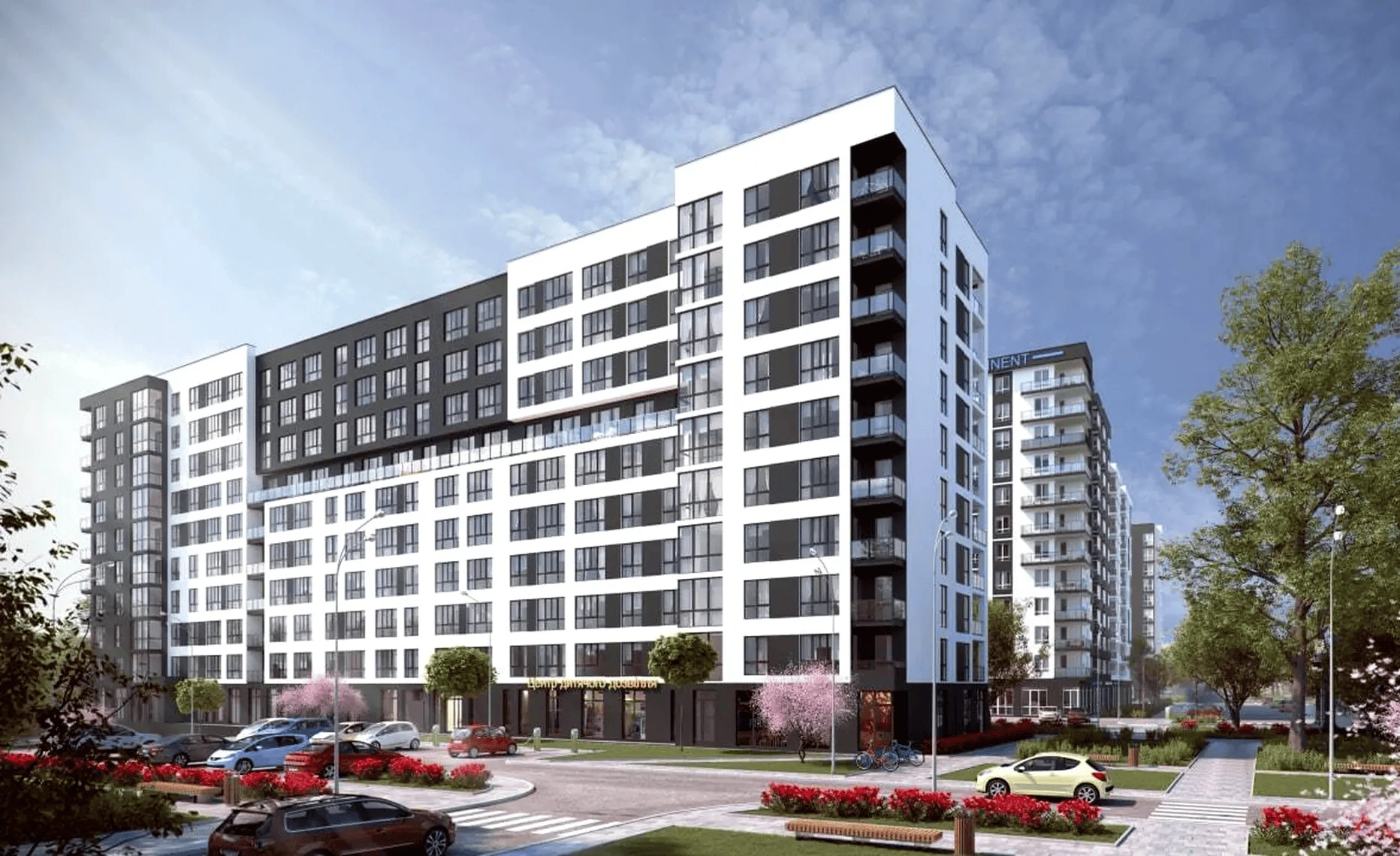 CONTINENT – residential quarter, view 3