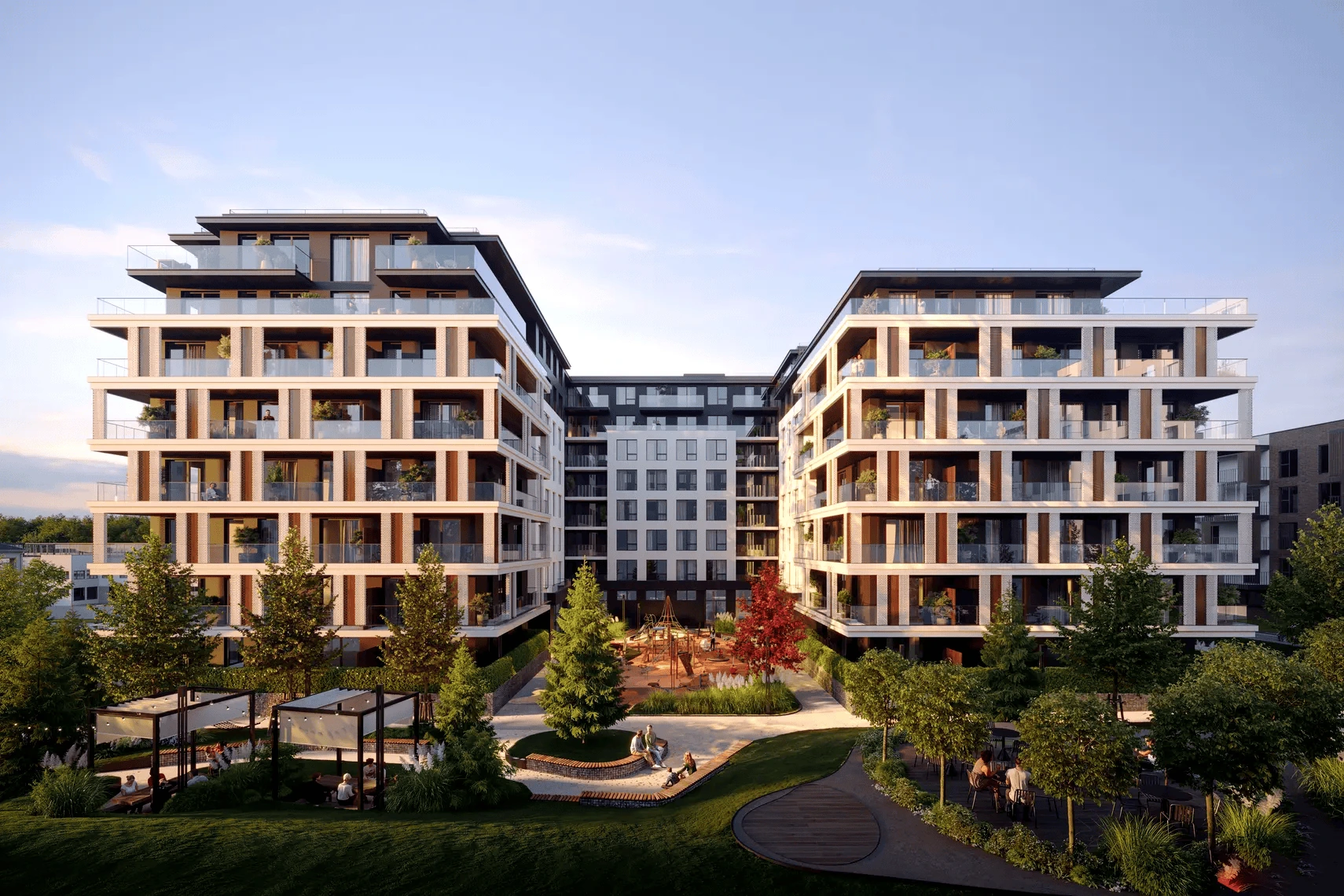 GLOBUS ECLIPTICA – residential complex, project visualisation