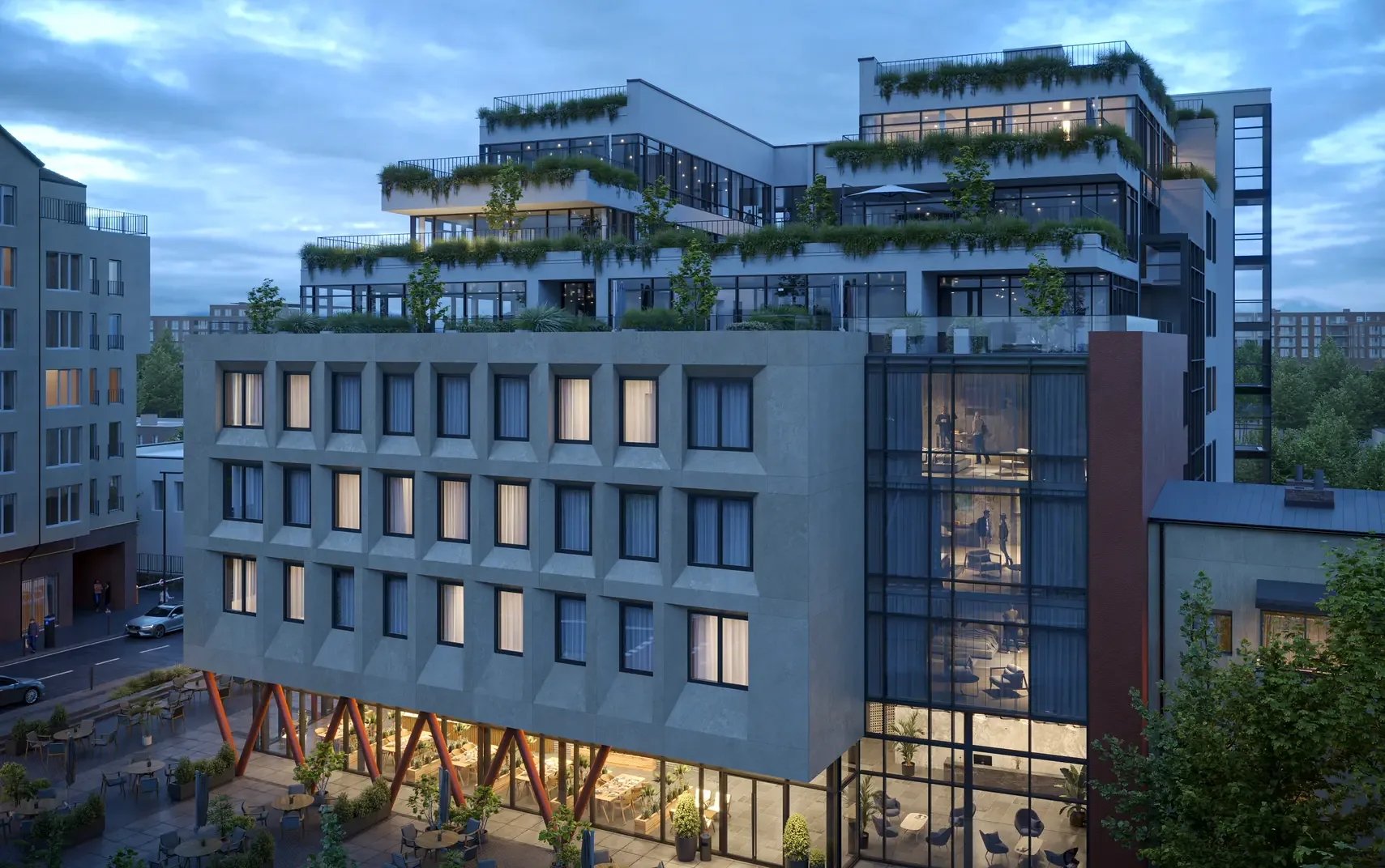 LEV LIFESTYLE HOTEL — готель, візуалізація проекту