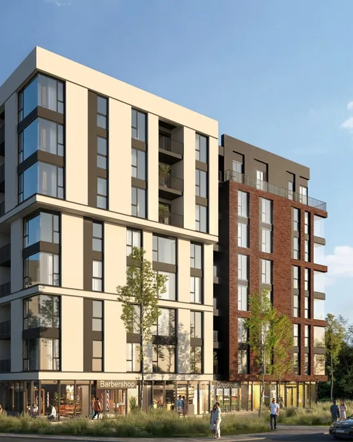 SVOÏ CITY – residential complex, project visualisation