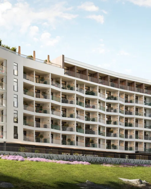 WOL. HOME. KARPATY – hotel, project visualisation