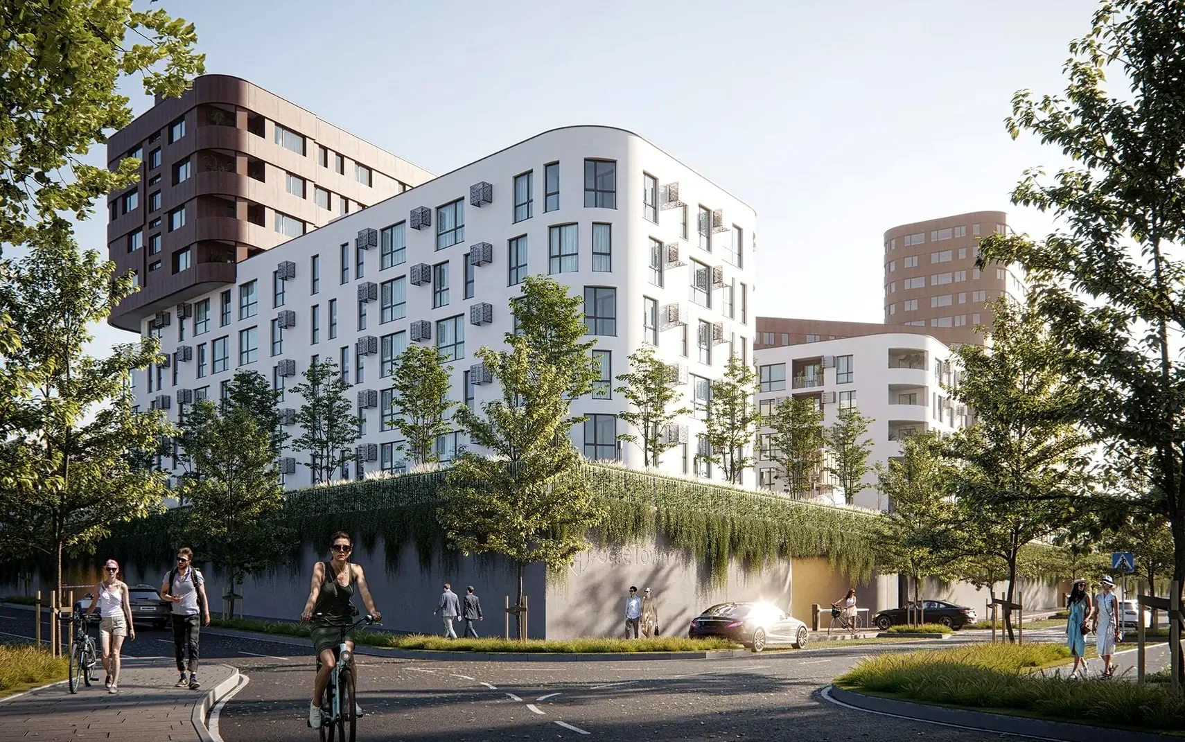 Safe Town – residential complex, view 1