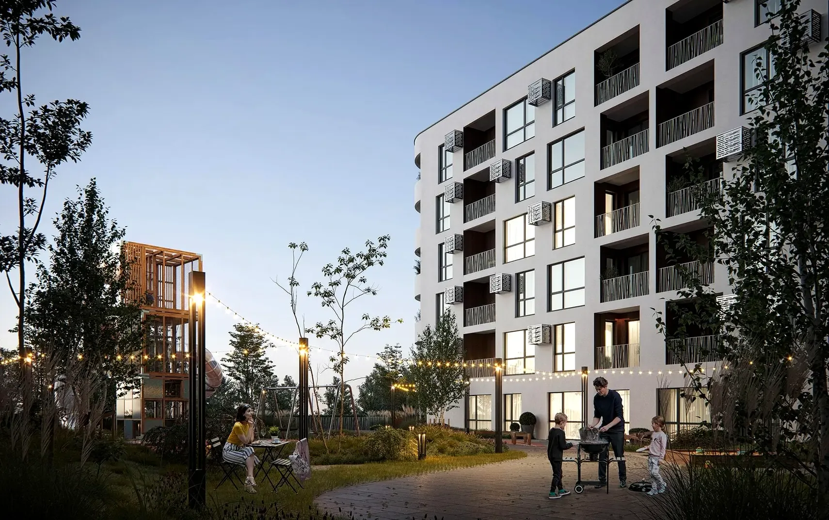 Safe Town – residential complex, view 4